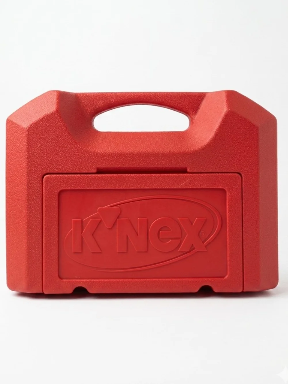 K'Nex Classic Red Storage Case with Mixed Parts Expansion Stash